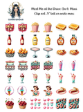 Meet Me at the Drive-In 6 - Clipart Mini