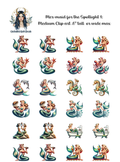 Mer-maid for the Spotlight 1 - Clipart
