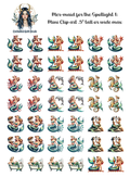 Mer-maid for the Spotlight 1 - Clipart Mini
