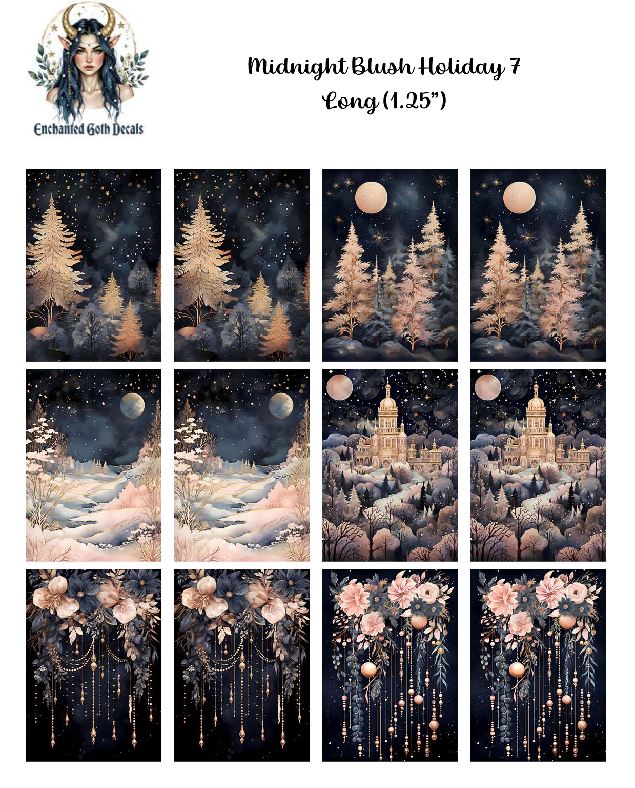 Midnight Blush Holiday 7 - Long