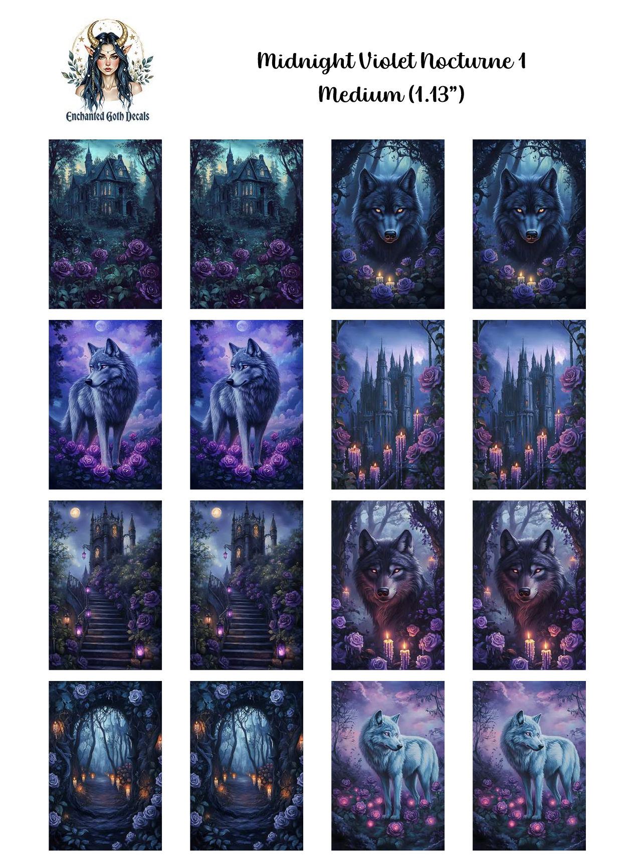Midnight Violet Nocturne 1