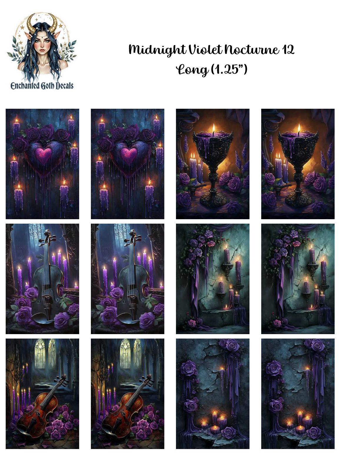 Midnight Violet Nocturne 12