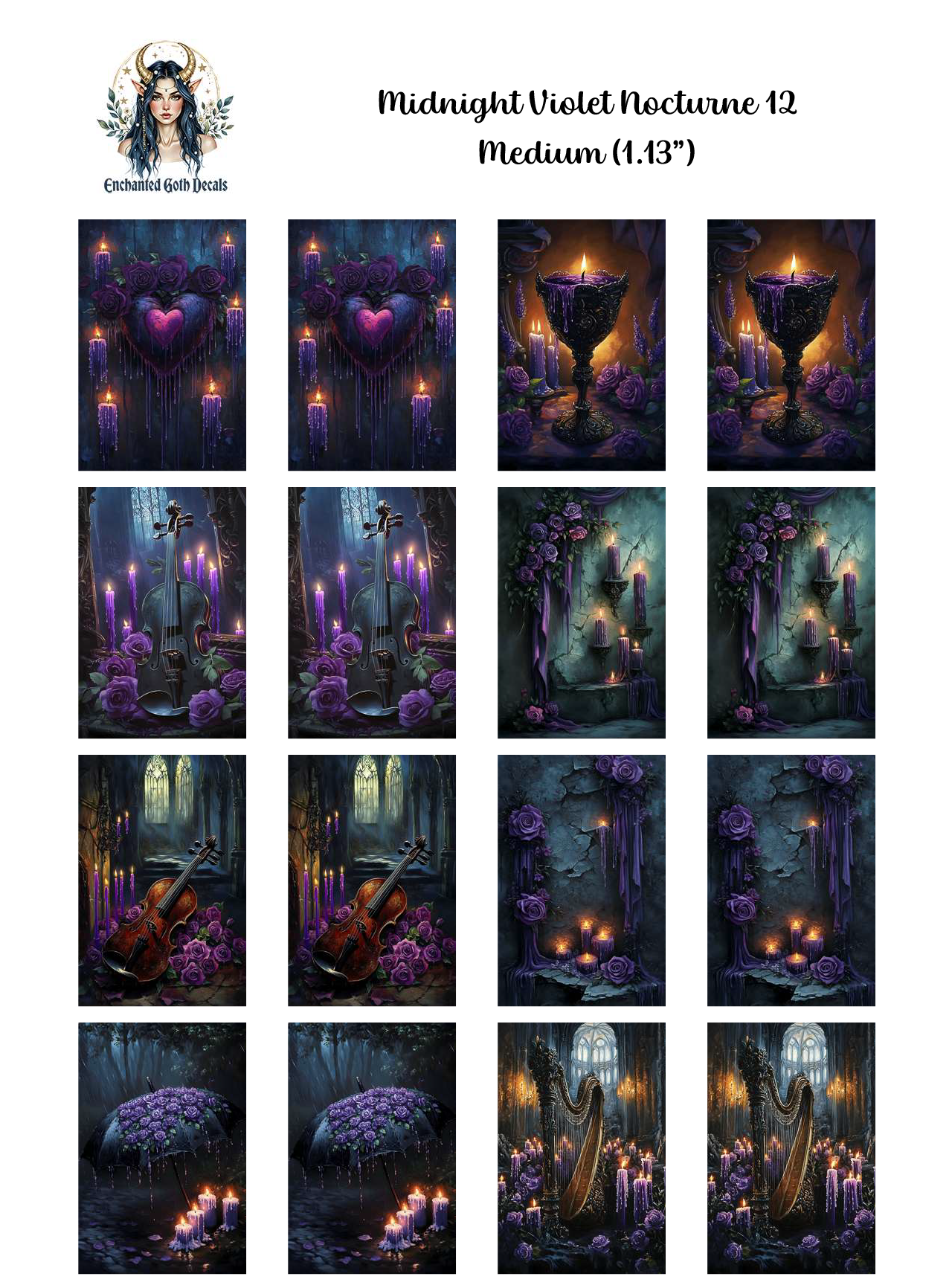 Midnight Violet Nocturne 12