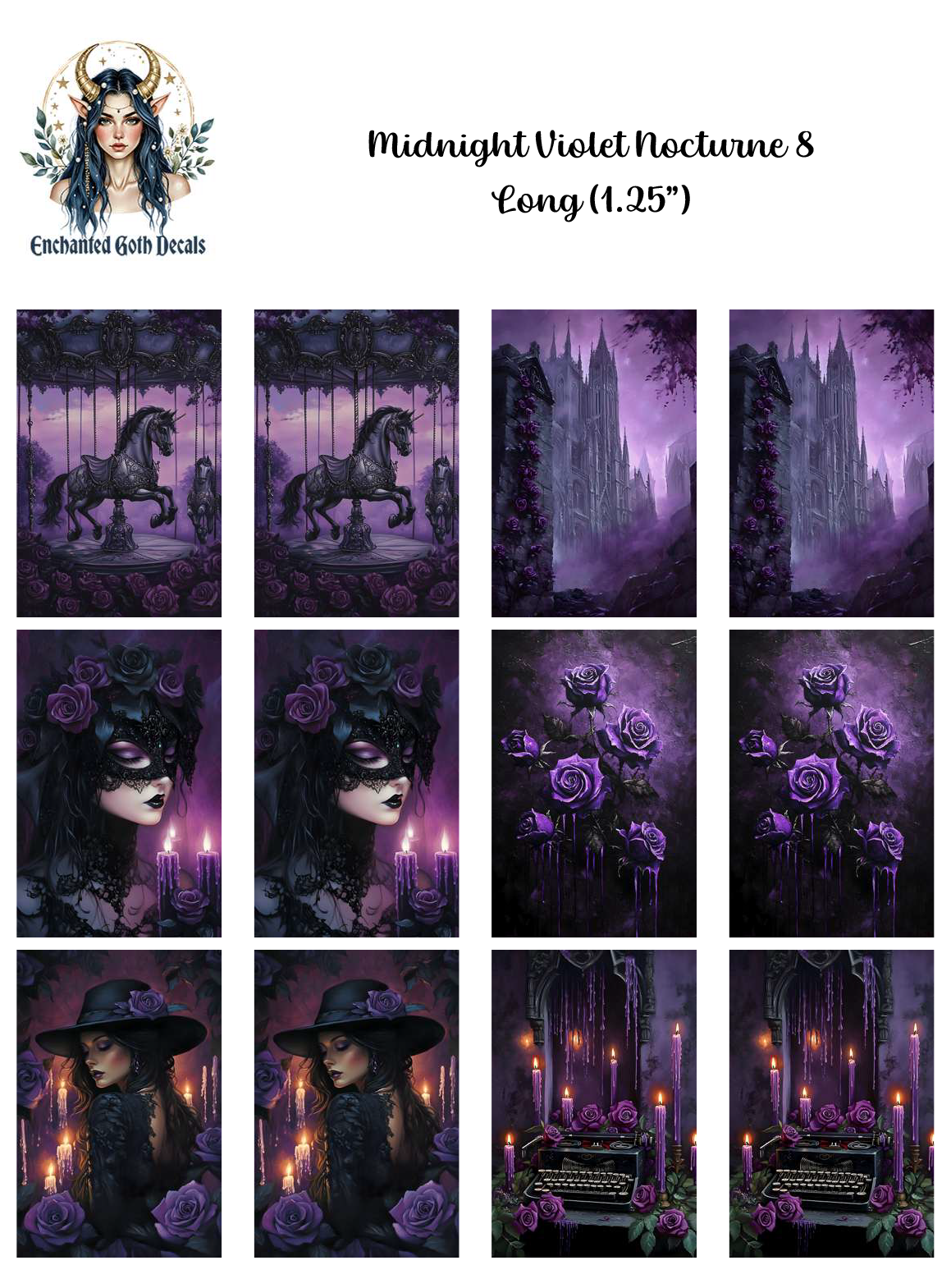 Midnight Violet Nocturne 8