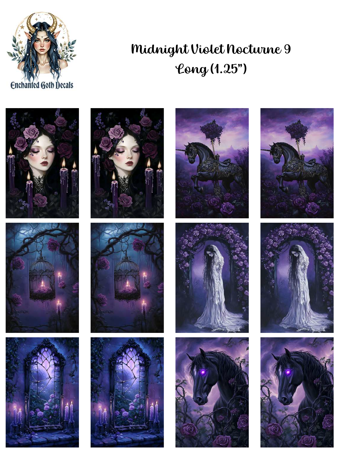 Midnight Violet Nocturne 9