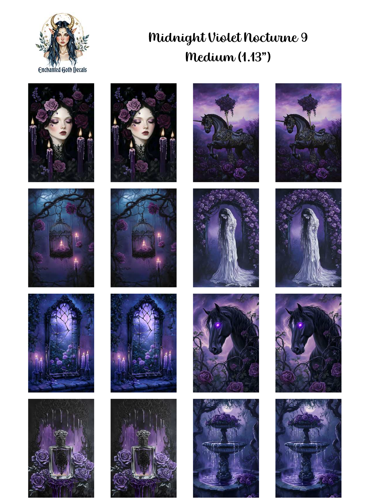 Midnight Violet Nocturne 9
