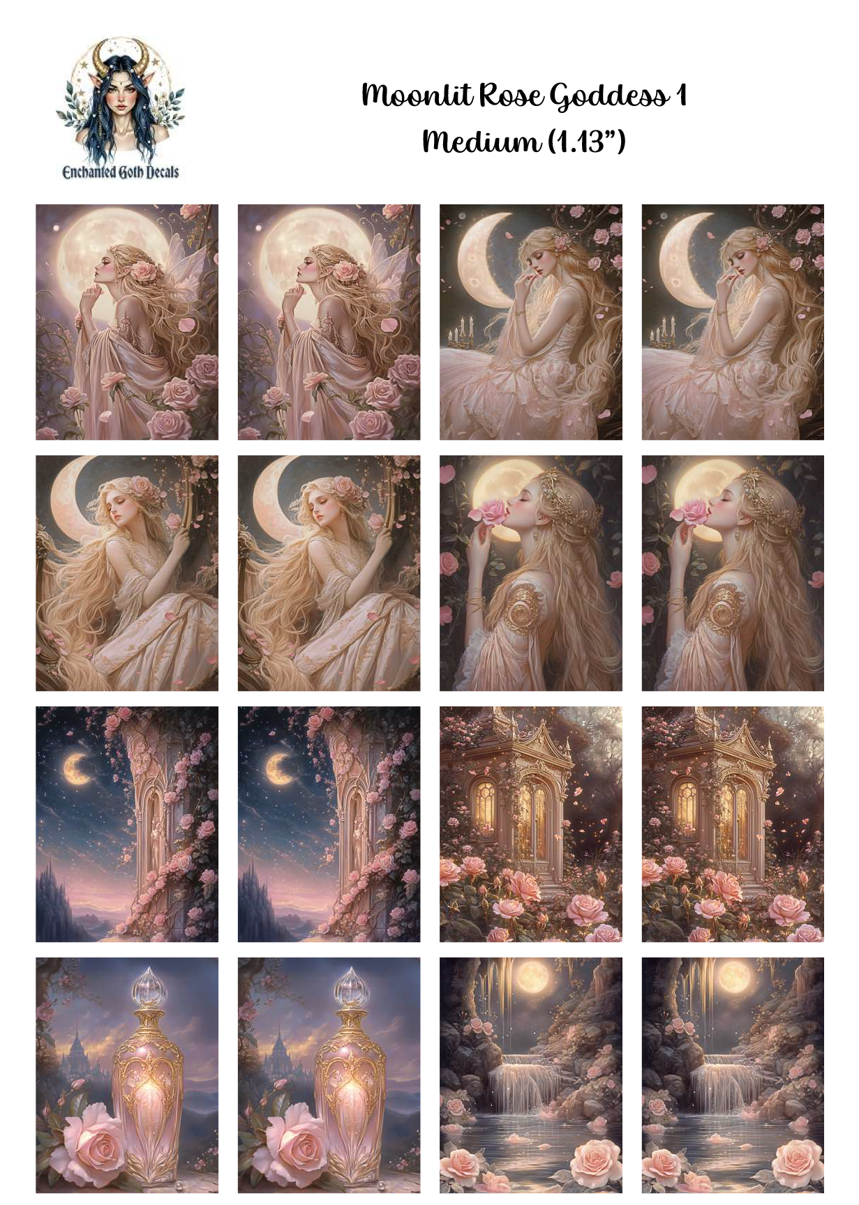 Moonlit Rose Goddess 1