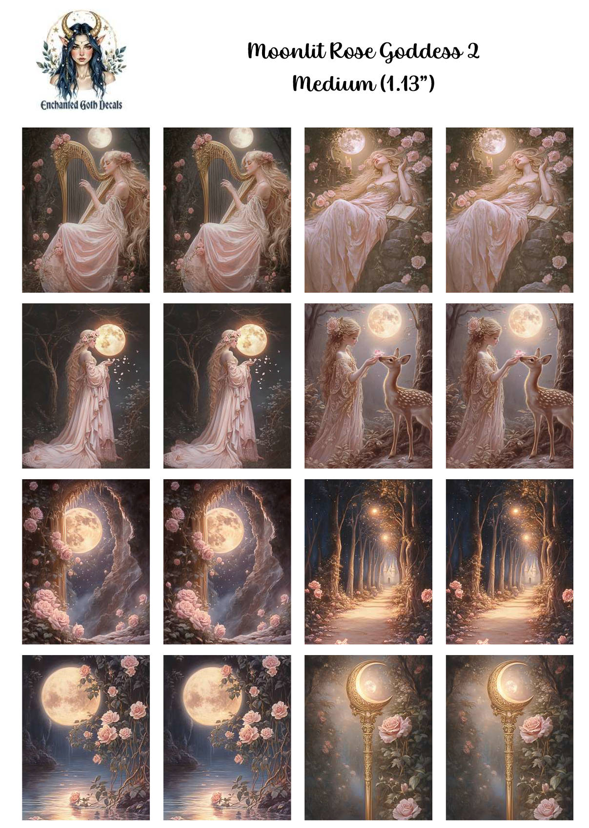 Moonlit Rose Goddess 2