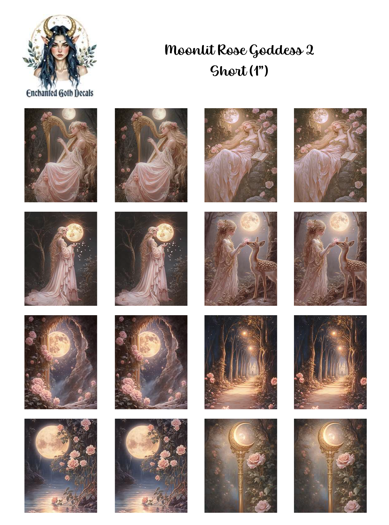 Moonlit Rose Goddess 2