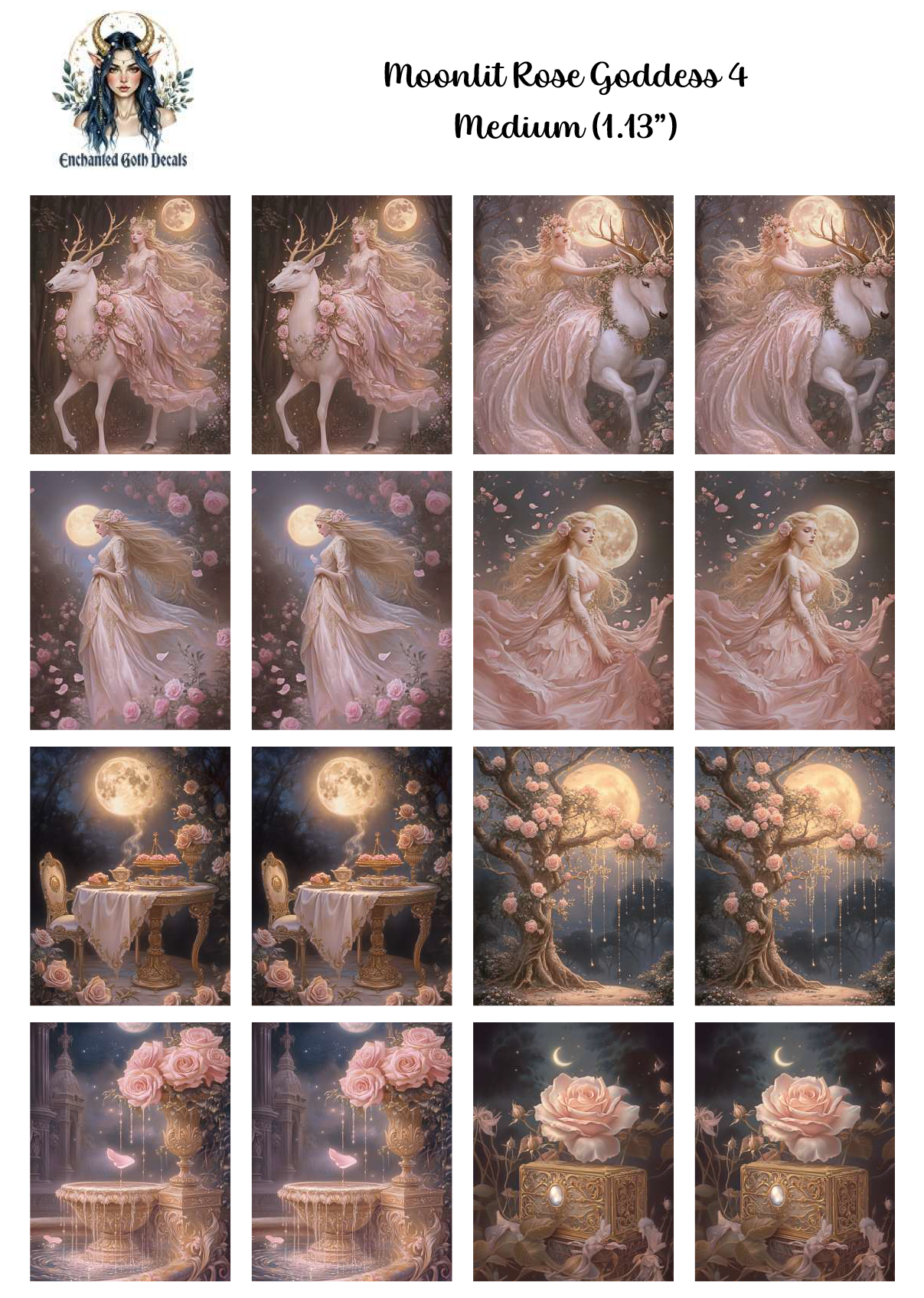 Moonlit Rose Goddess 4