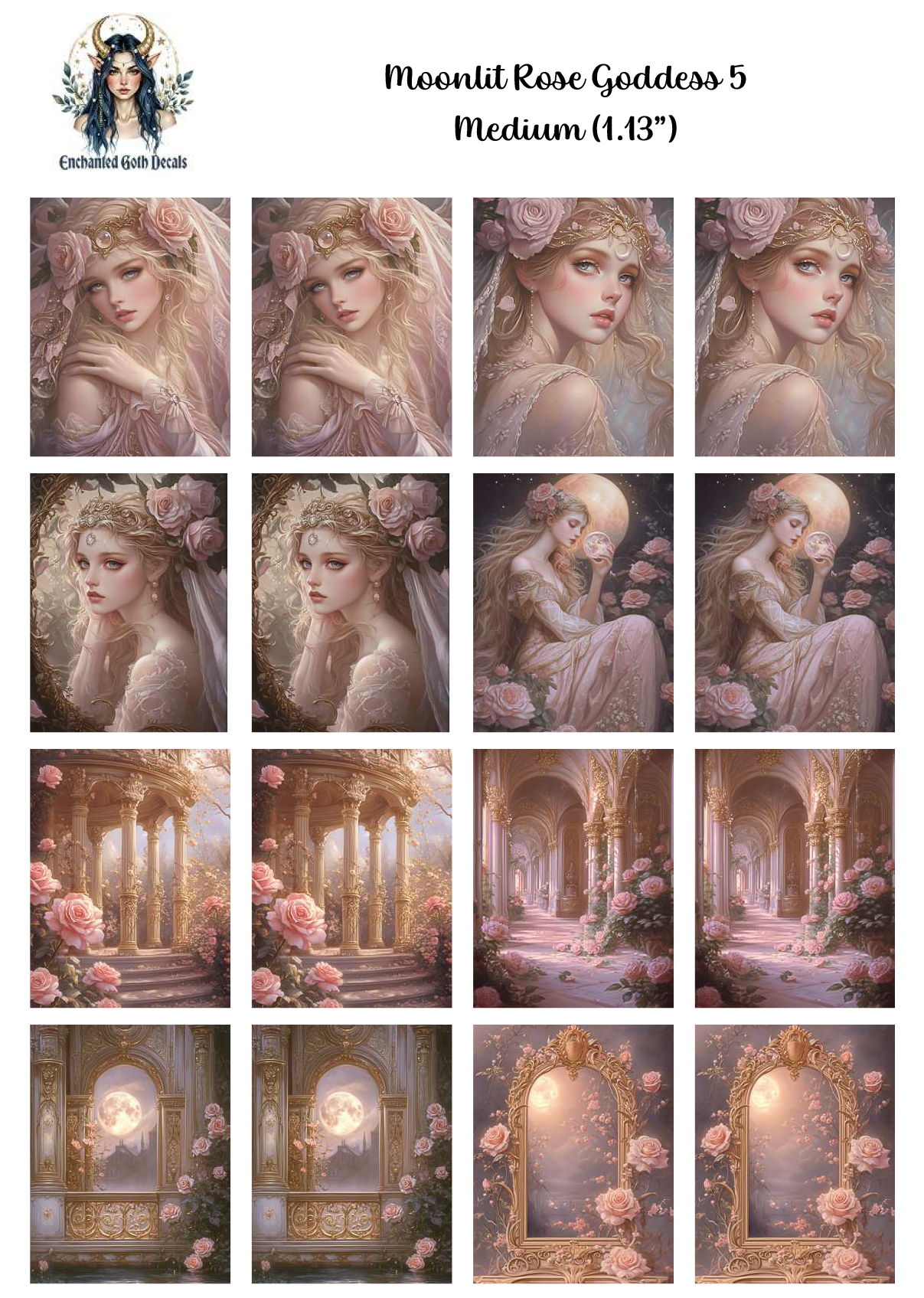 Moonlit Rose Goddess 5