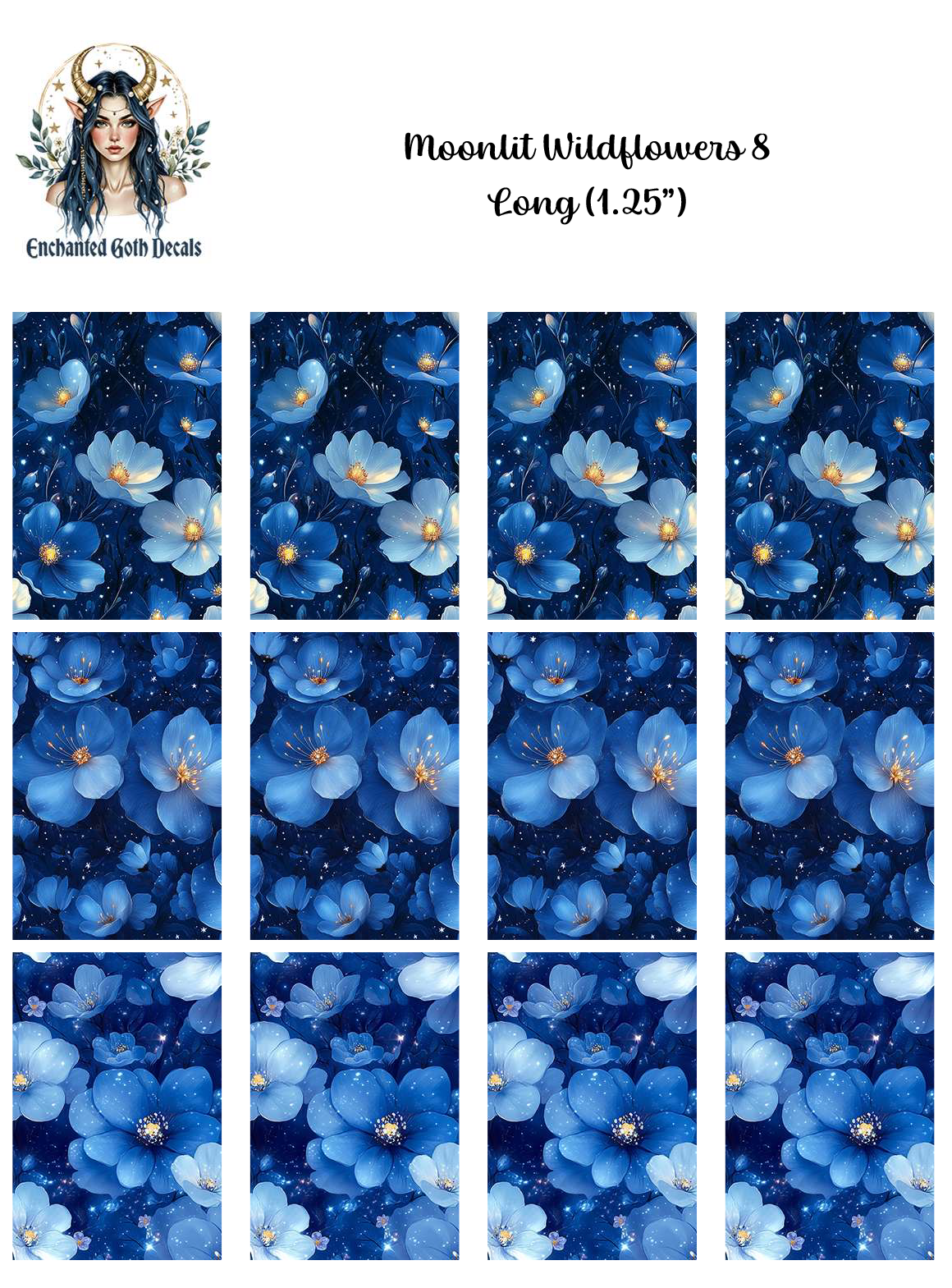 Moonlit Wildflowers 8 - Long