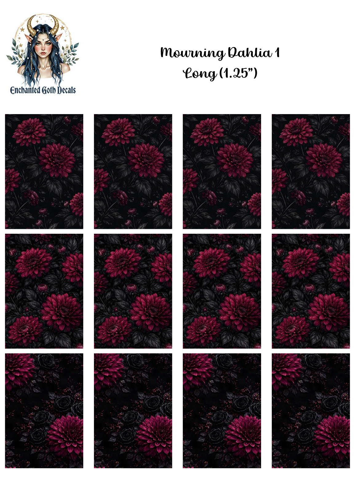 Mourning Dahlia 1