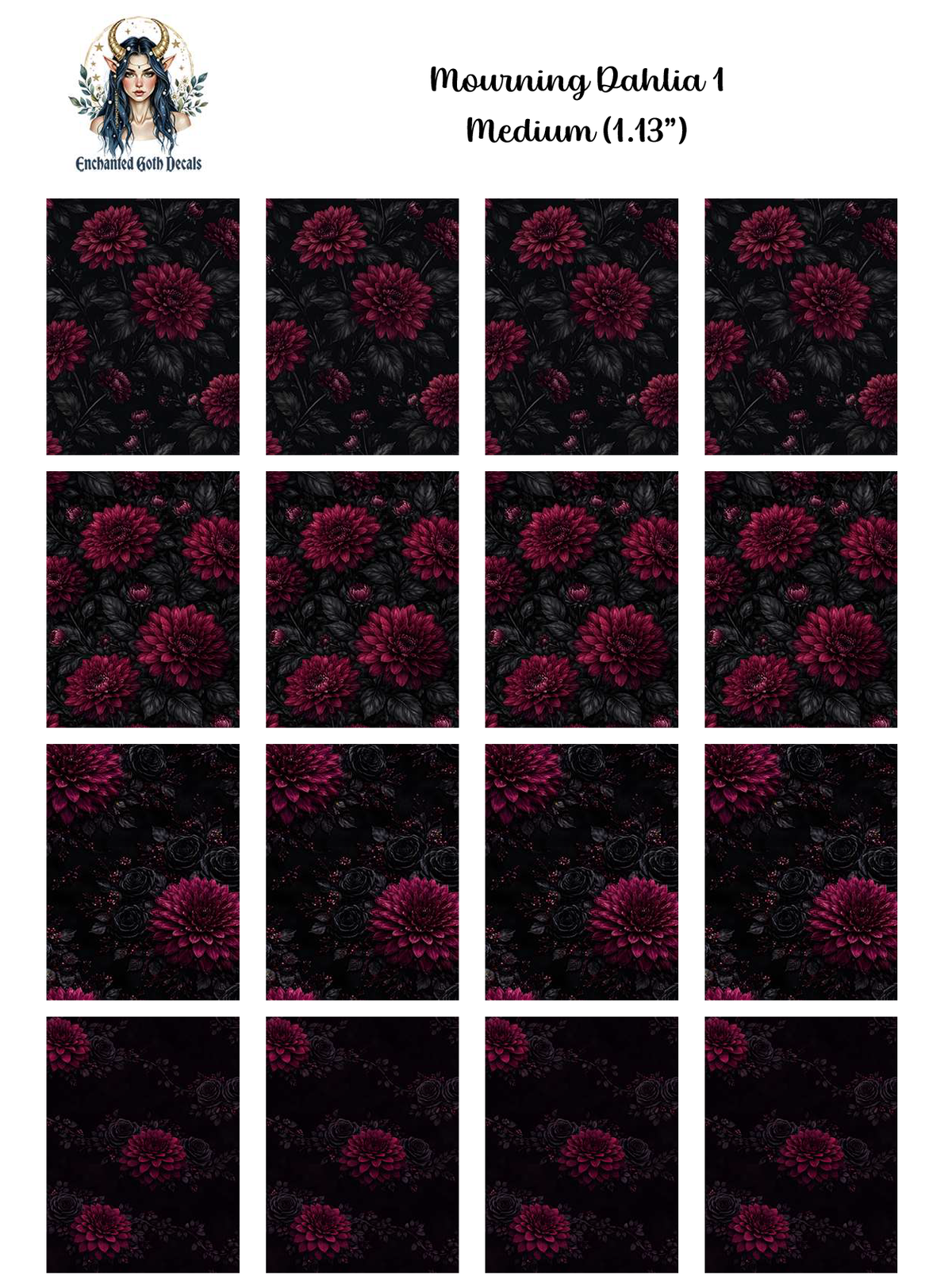 Mourning Dahlia 1