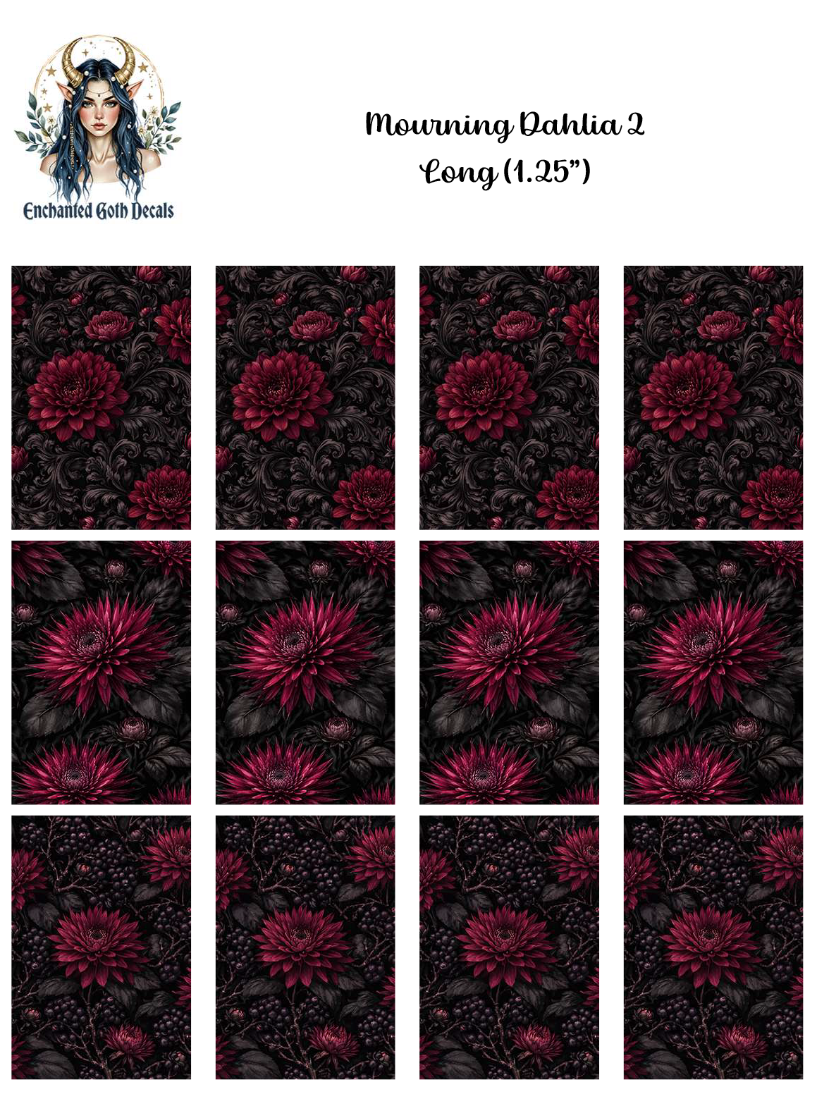 Mourning Dahlia 2
