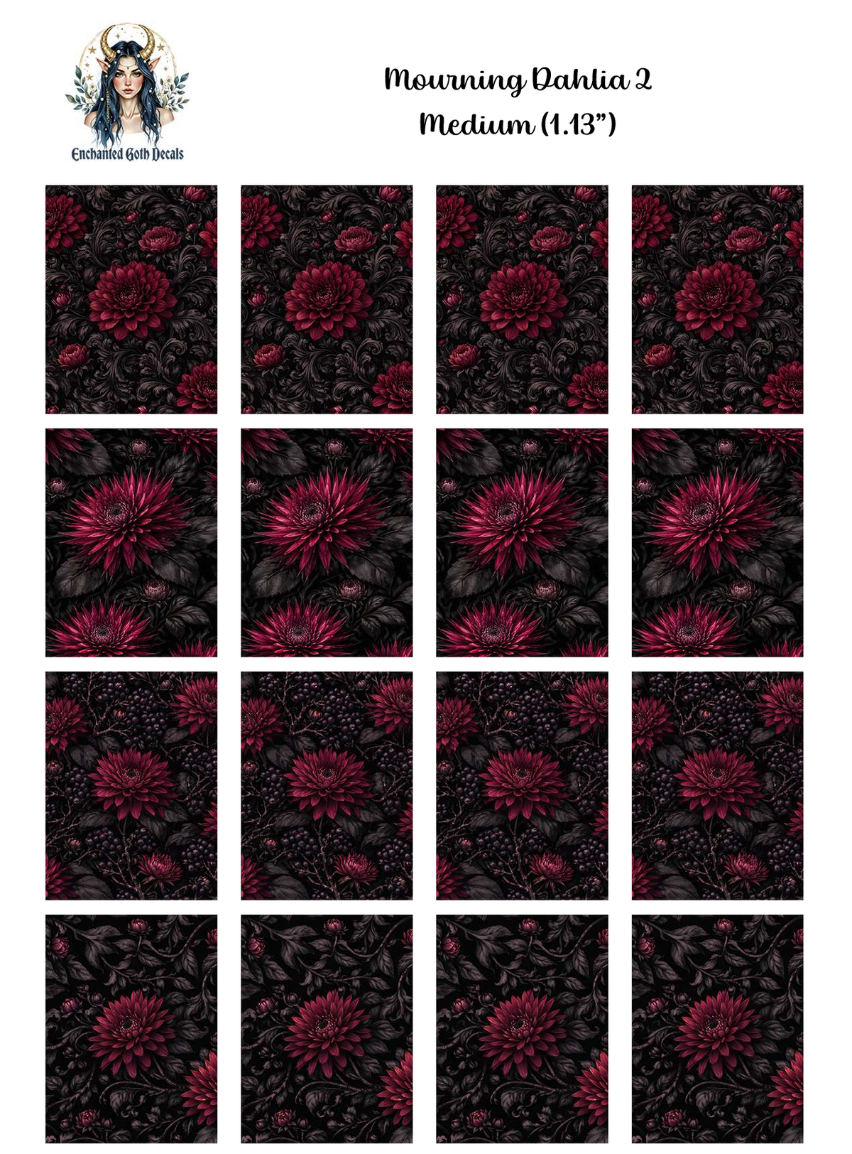 Mourning Dahlia 2