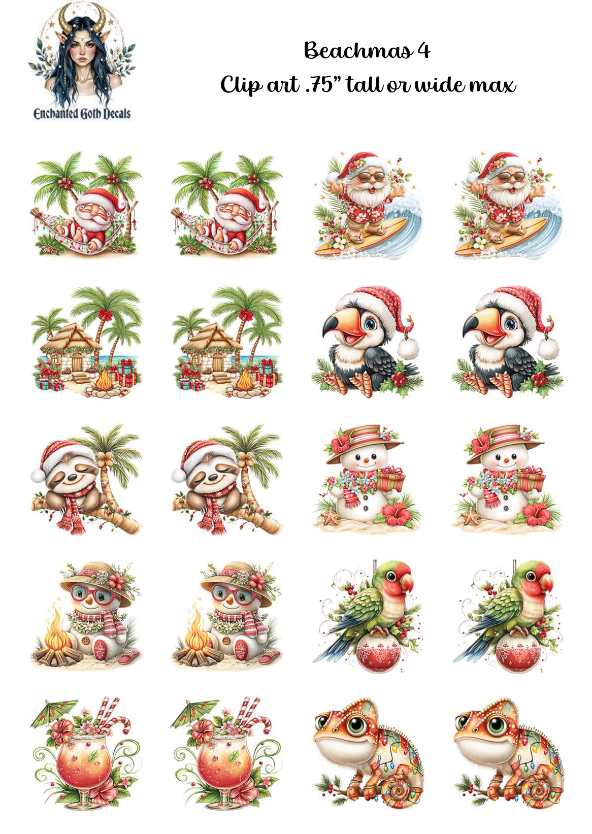 Beachmas 4 - Clipart