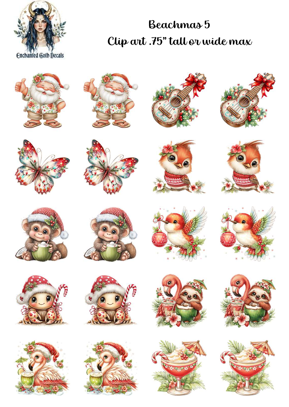 Beachmas 5 - Clipart