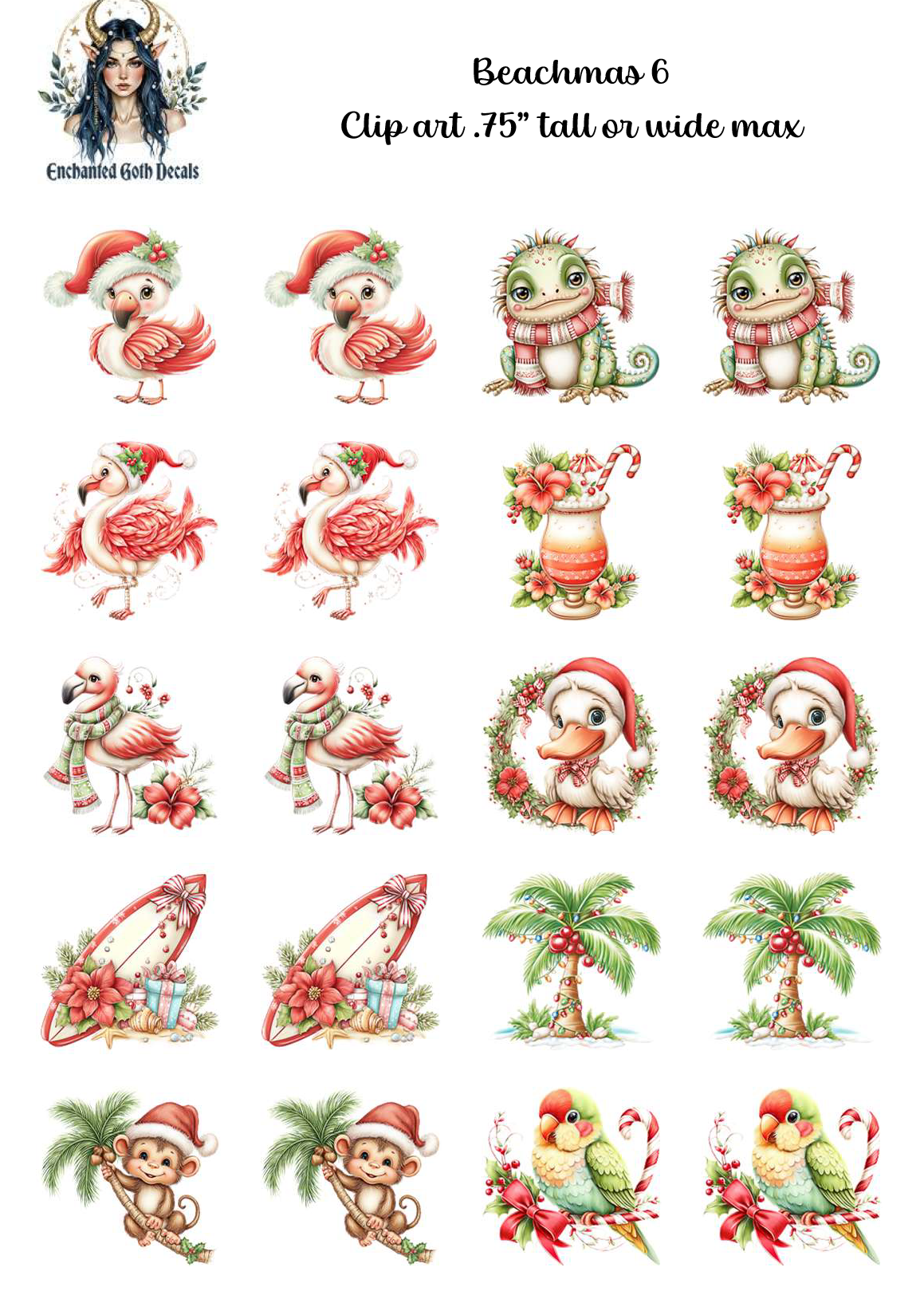 Beachmas 6 - Clipart