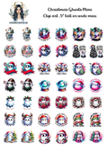 Christmas Ghosts - Clipart Mini