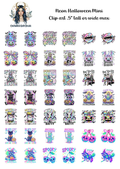 Neon Halloween - Clipart Mini