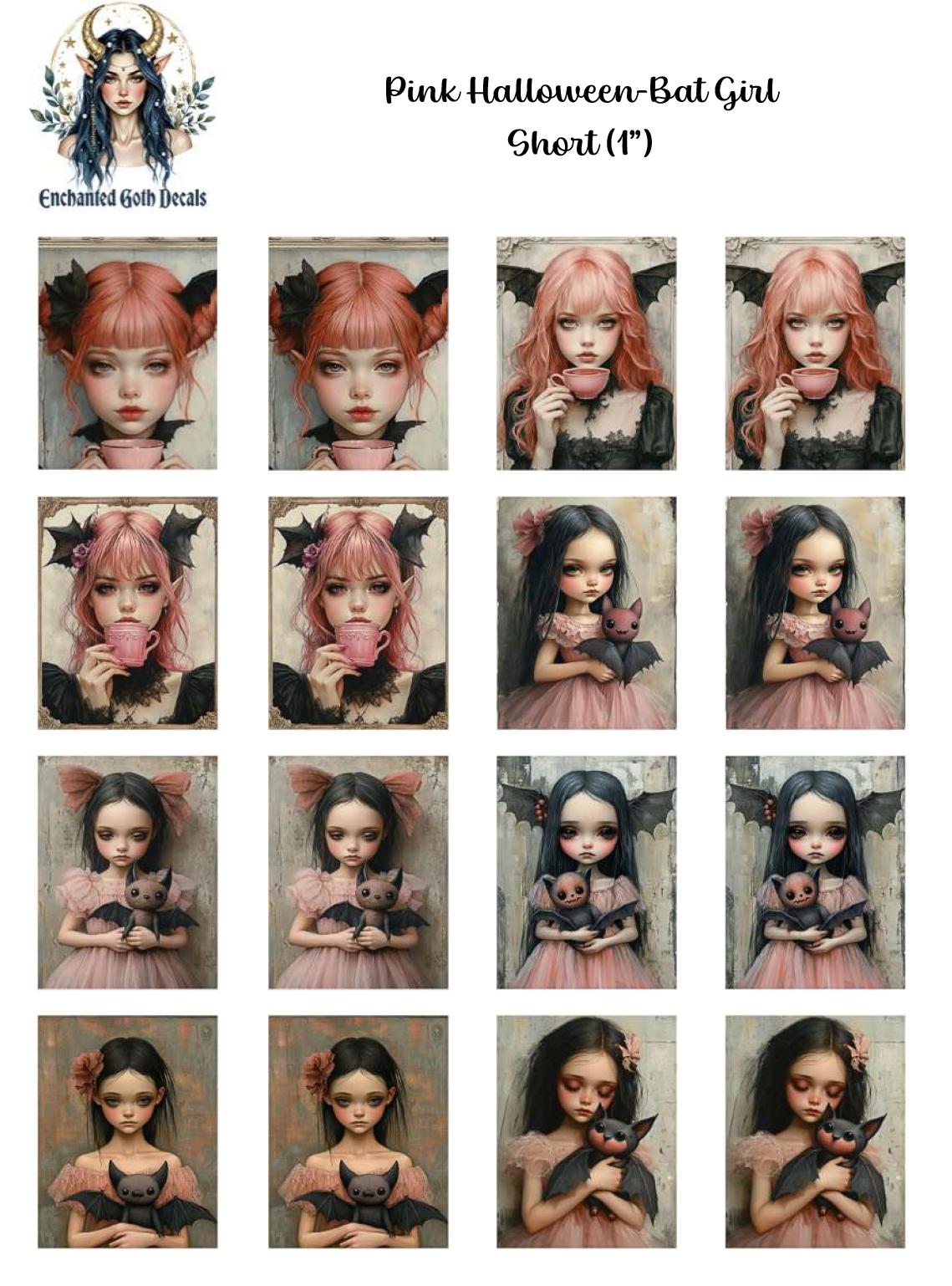 Pink Halloween - Bat Girl