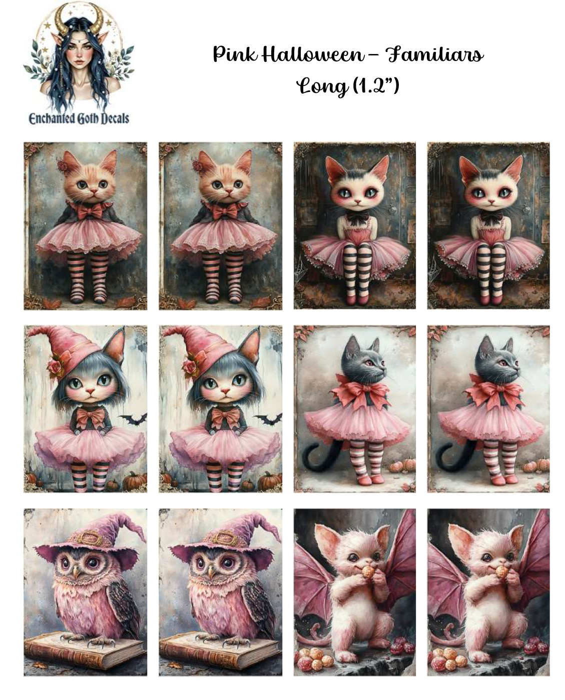 Pink Halloween - Familiars