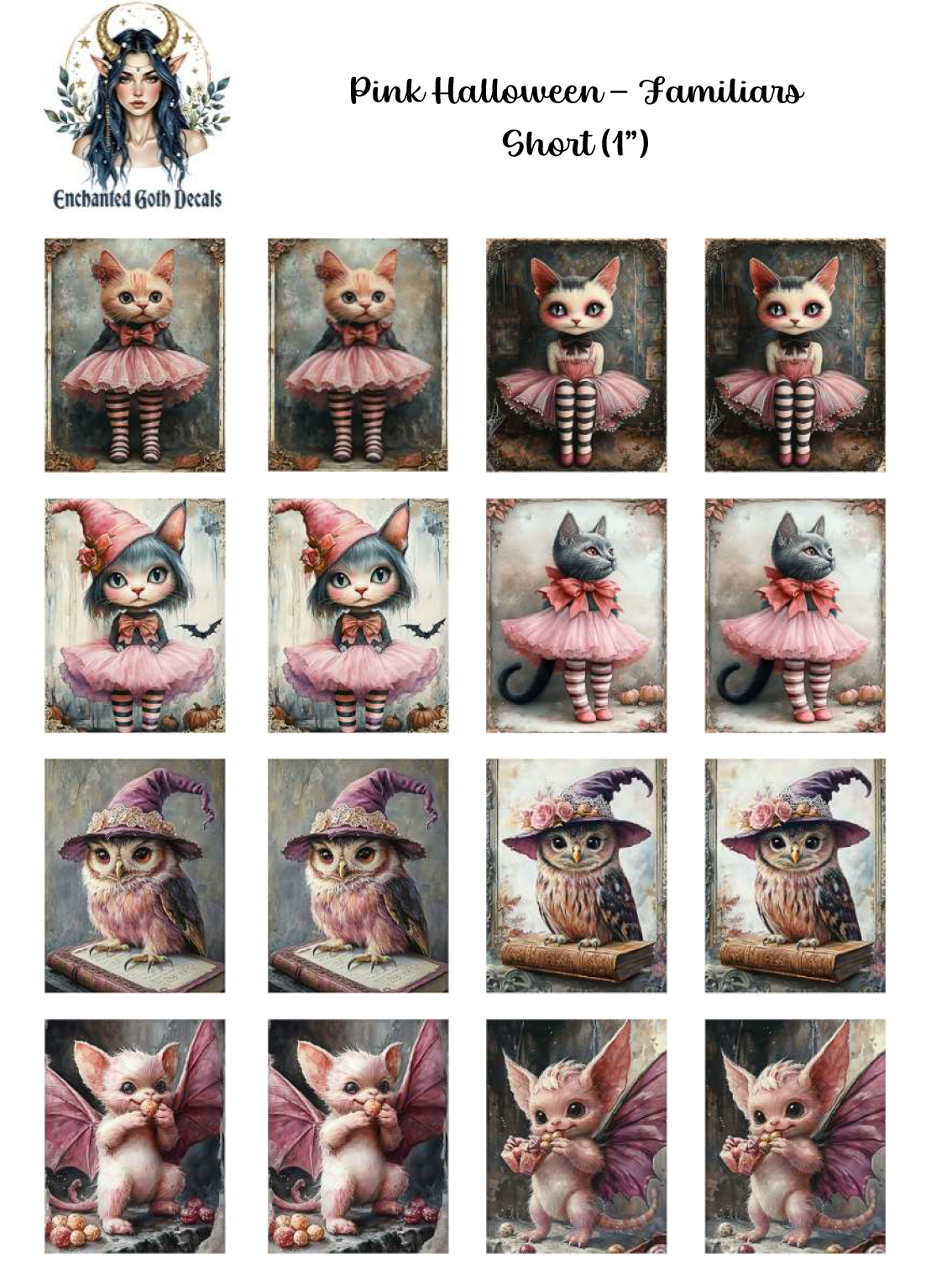 Pink Halloween - Familiars