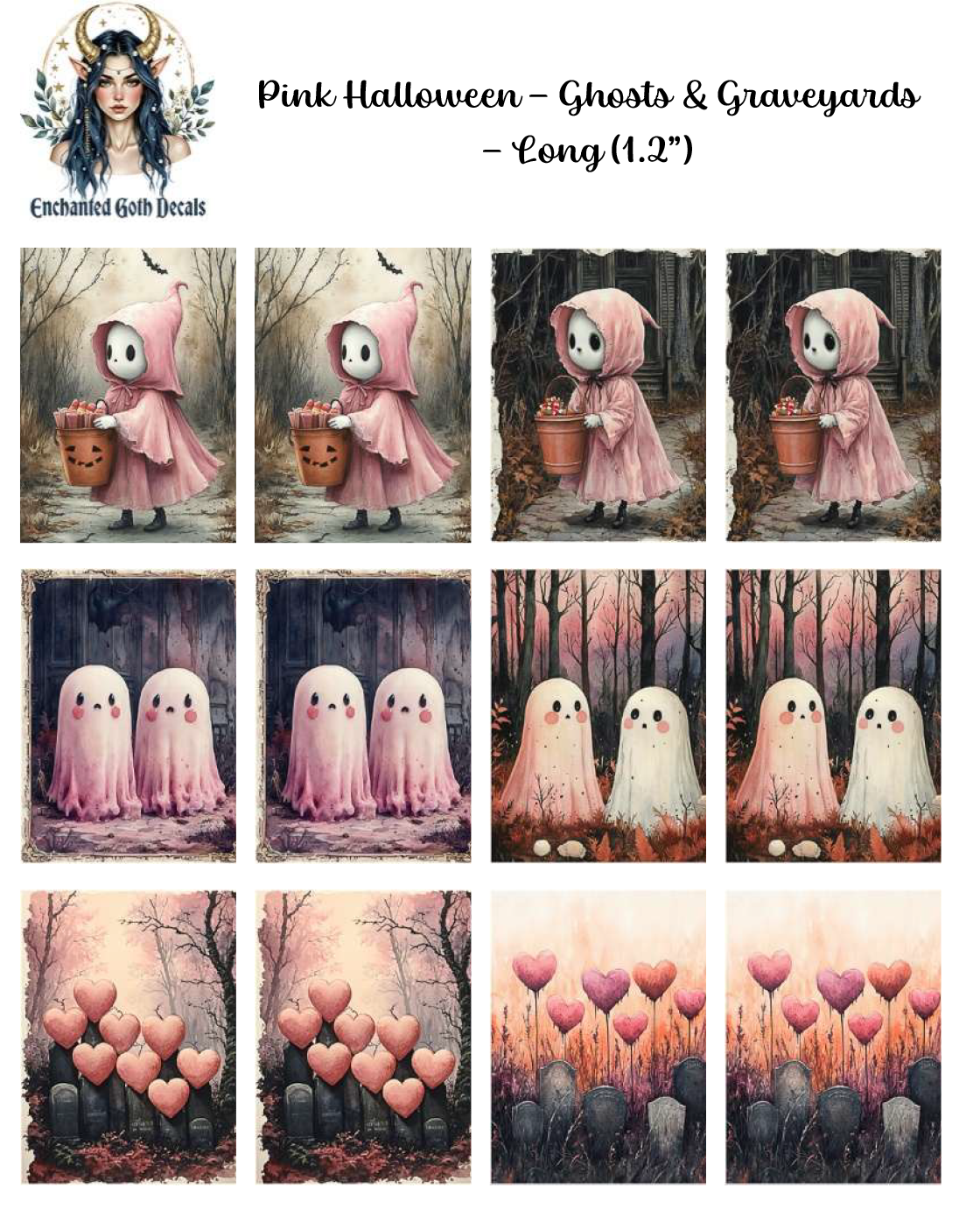 Pink Halloween - Ghosts & Graveyards