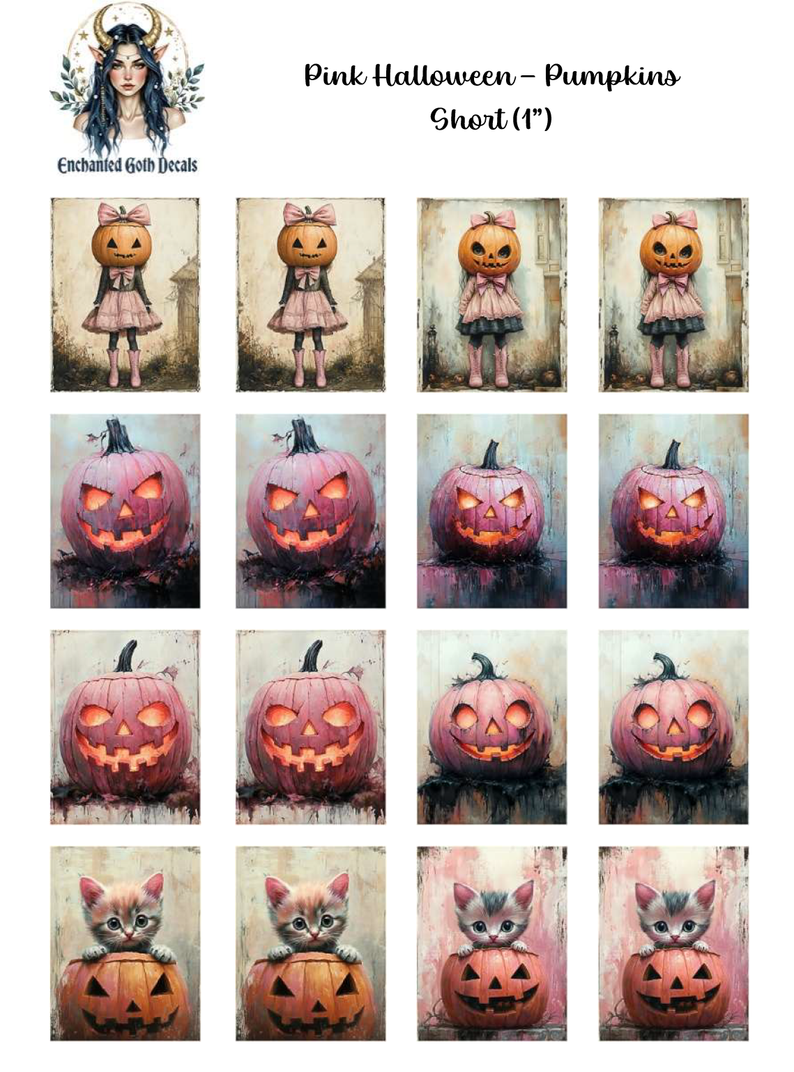 Pink Halloween - Pumpkins