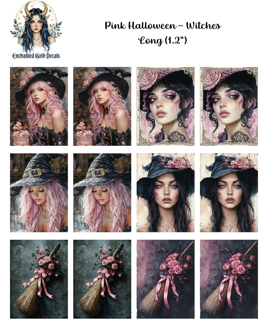 Pink Halloween - Witches