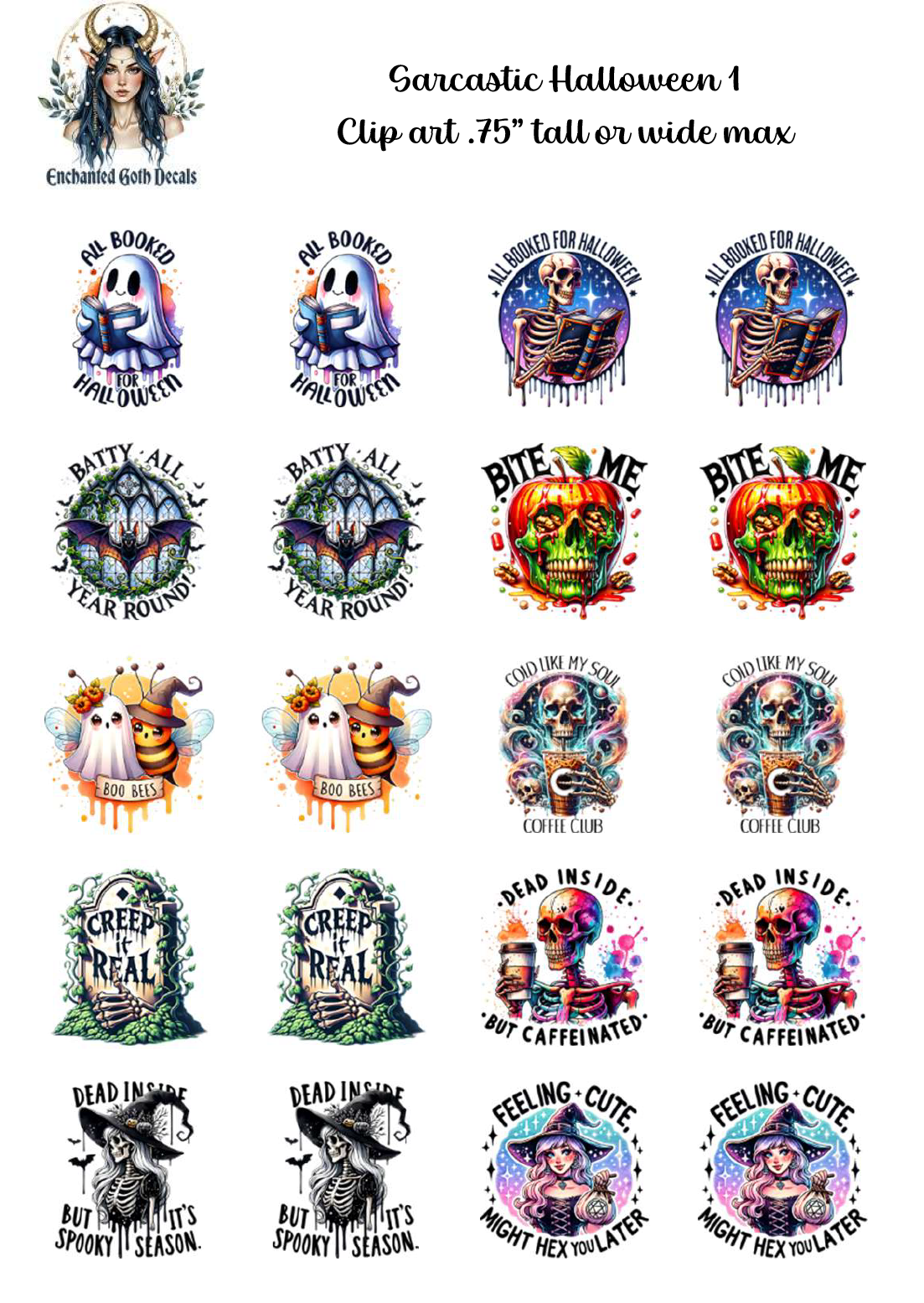 Sarcastic Halloween 1 - Clipart