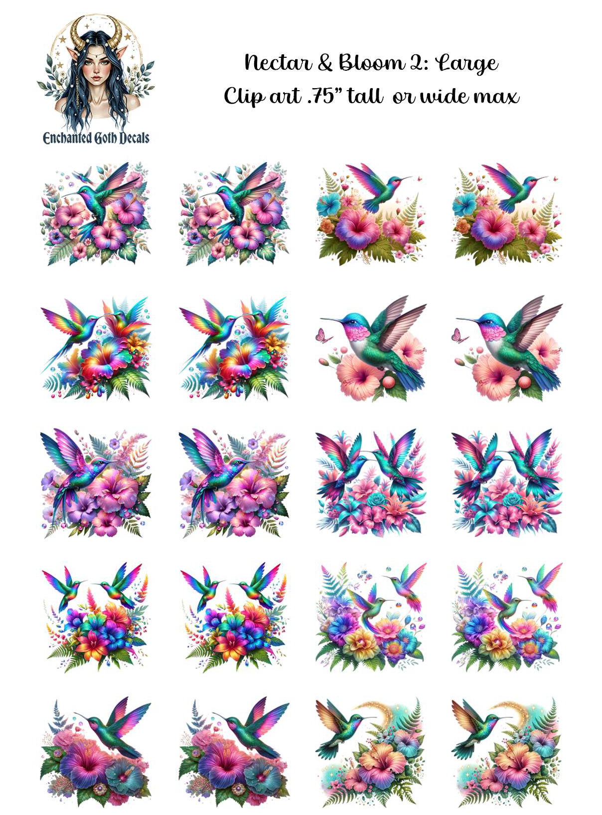 Nectar and Bloom 2 - Clipart