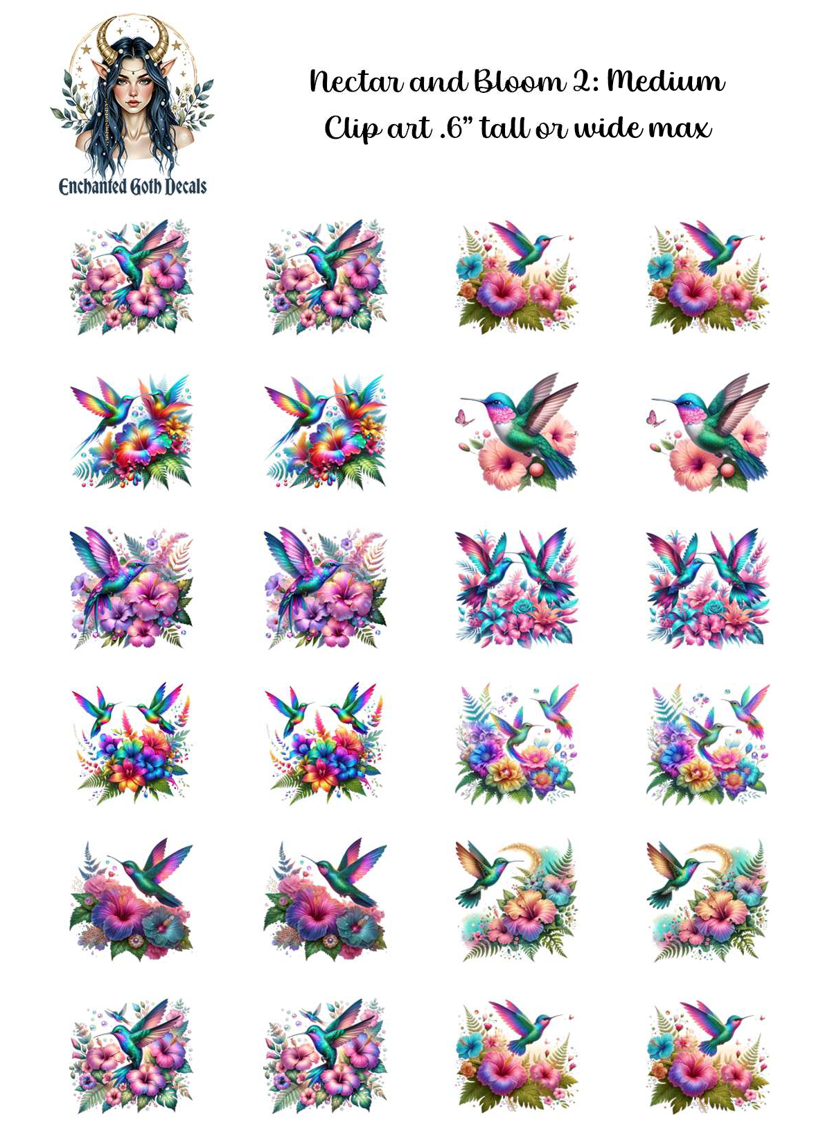 Nectar and Bloom 2 - Clipart
