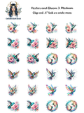 Nectar and Bloom 3 - Clipart