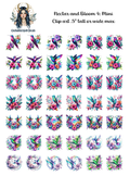 Nectar and Bloom 4 - Clipart Mini