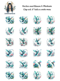 Nectar and Bloom 6 - Clipart