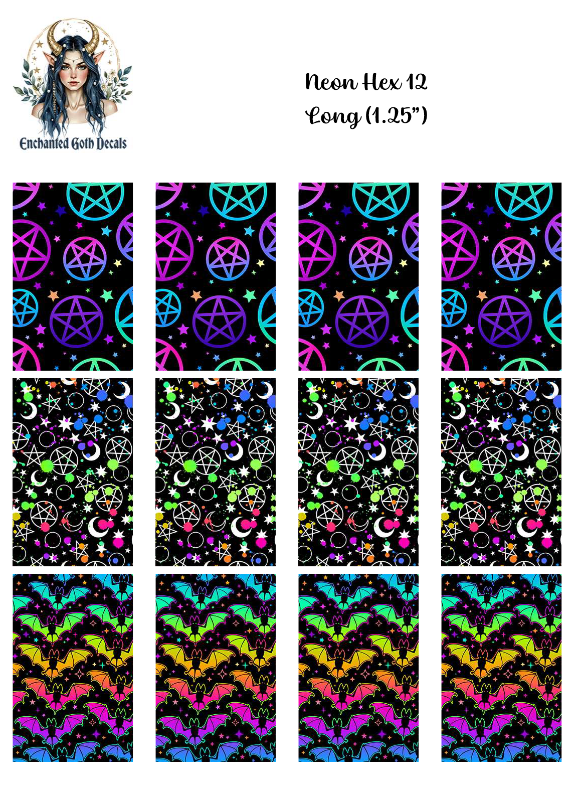Neon Hex 12 - Long