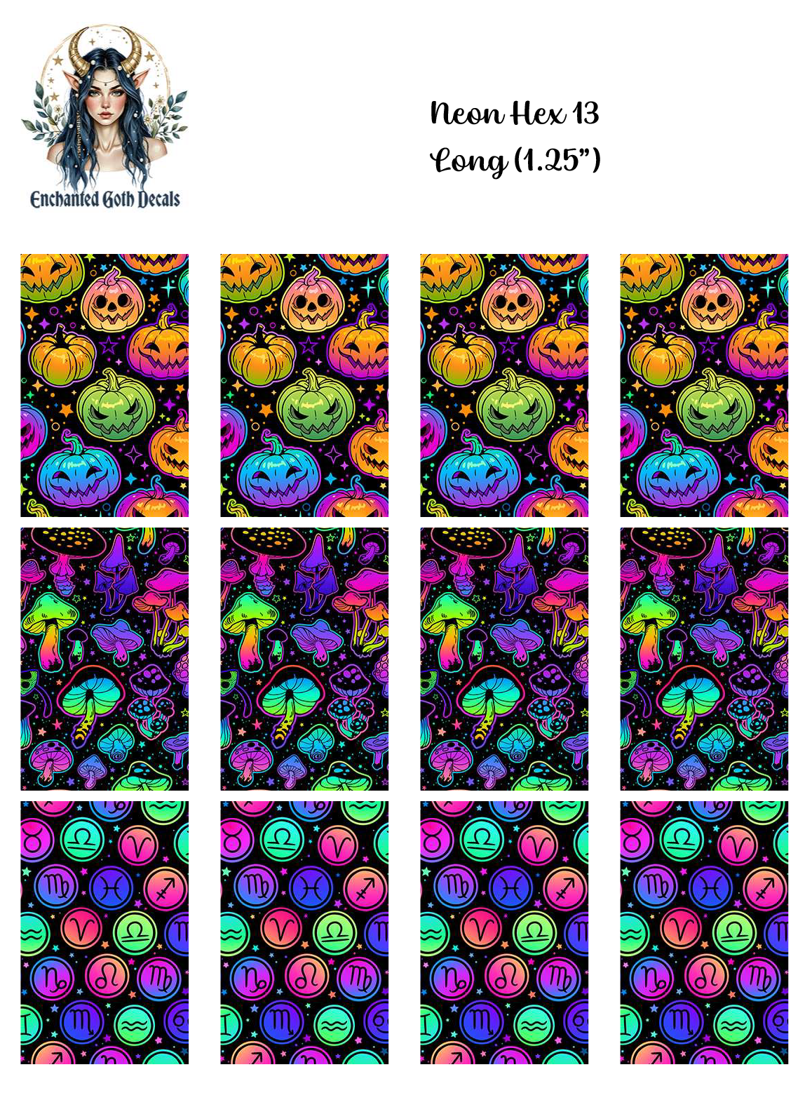 Neon Hex 13 - Long