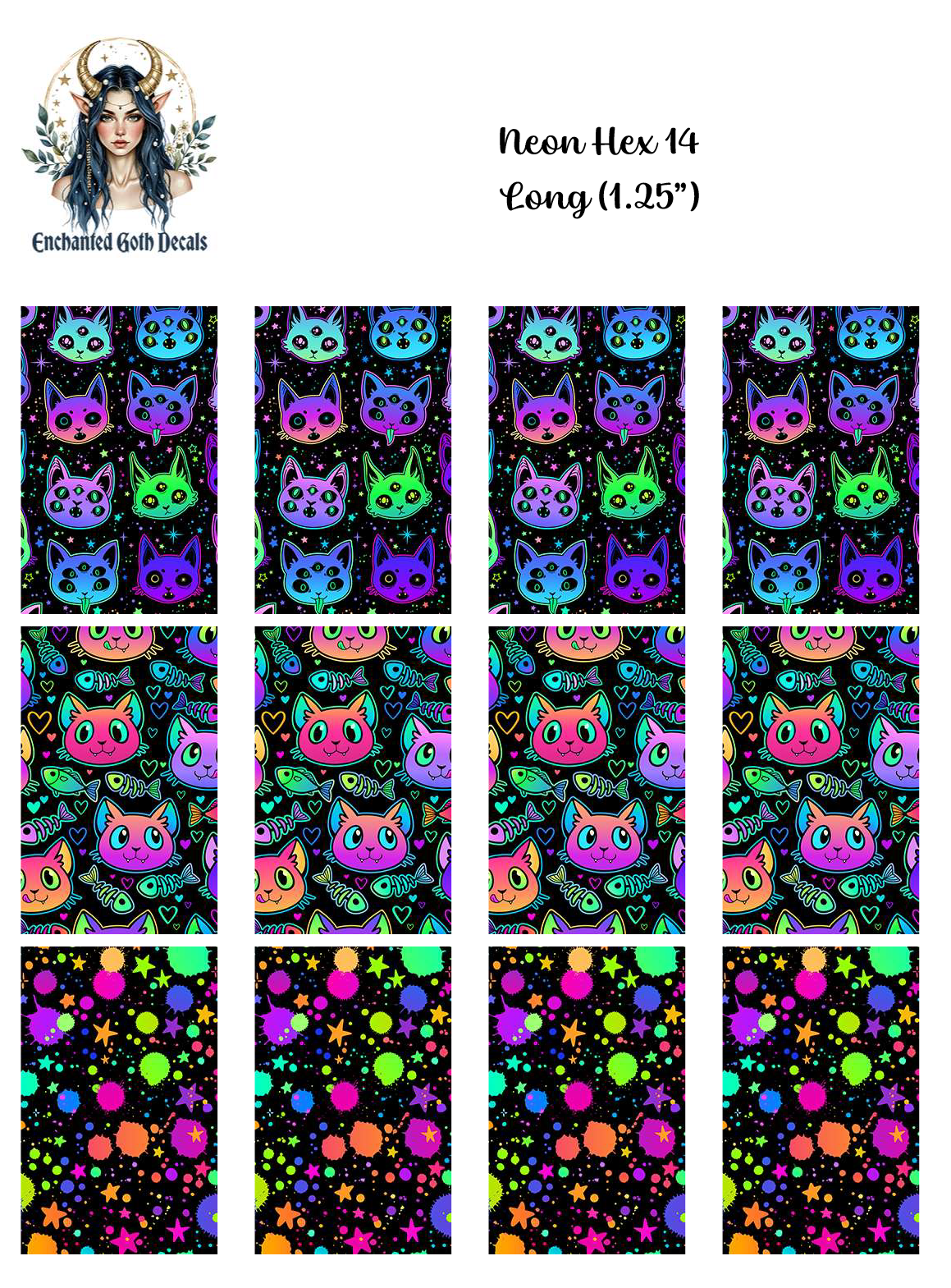 Neon Hex 14 - Long