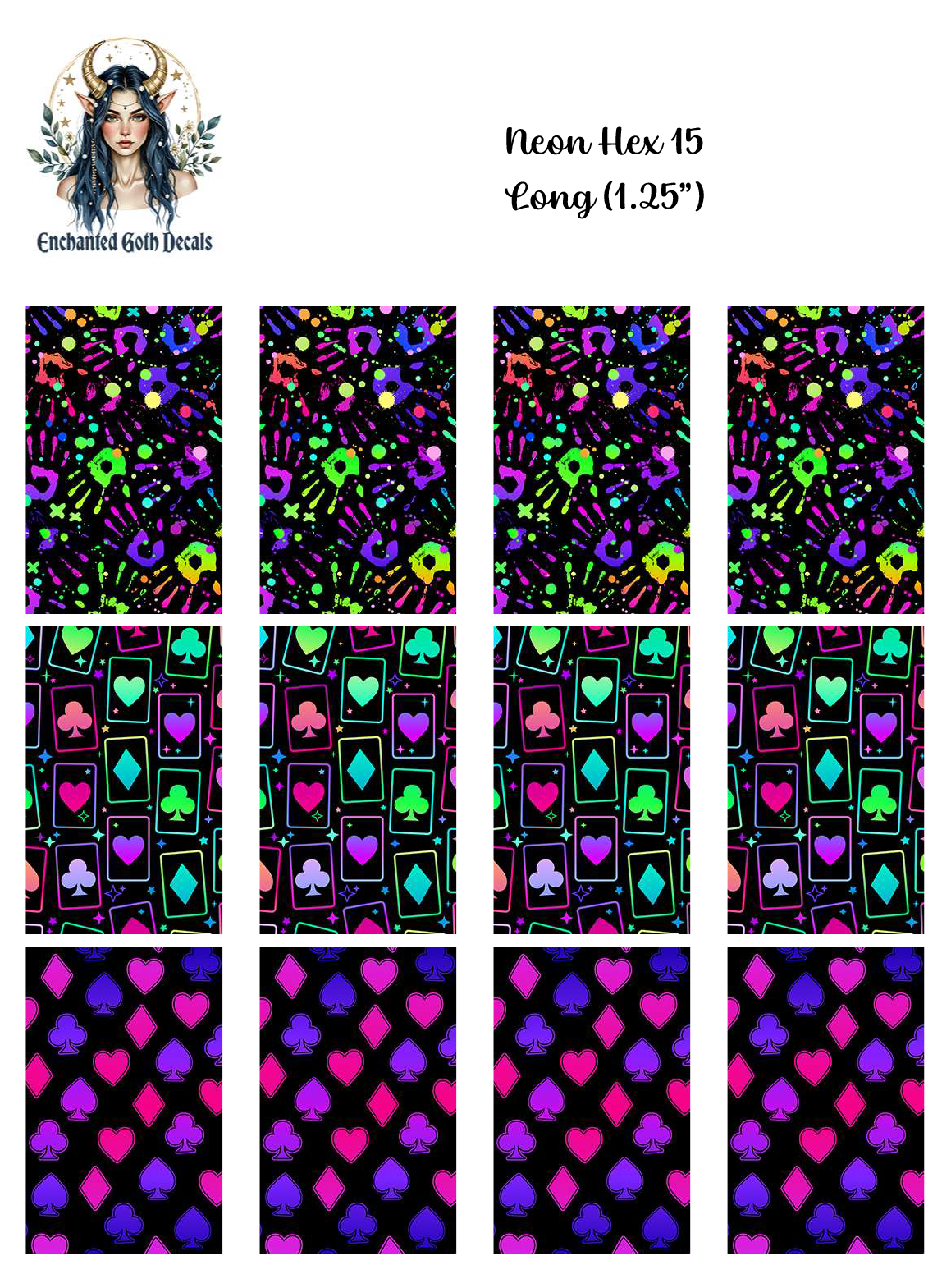 Neon Hex 15 - Long