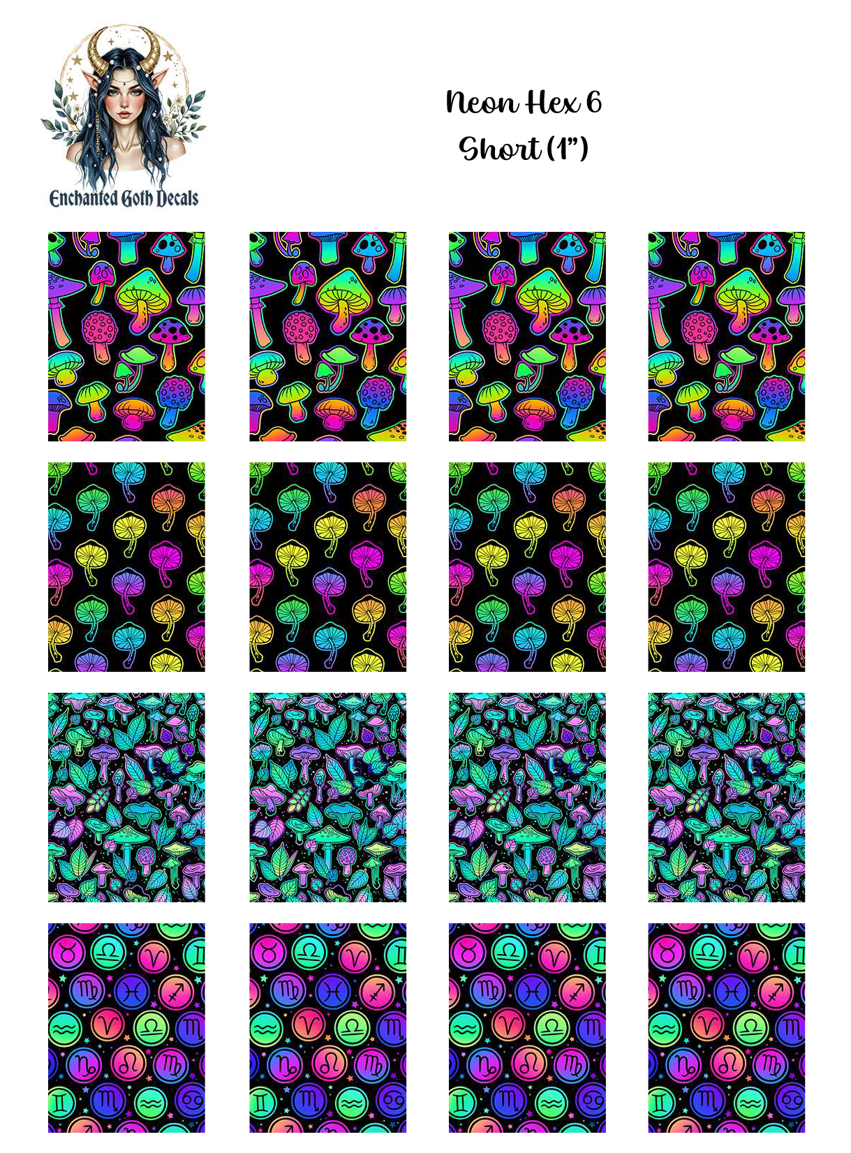 Neon Hex 6