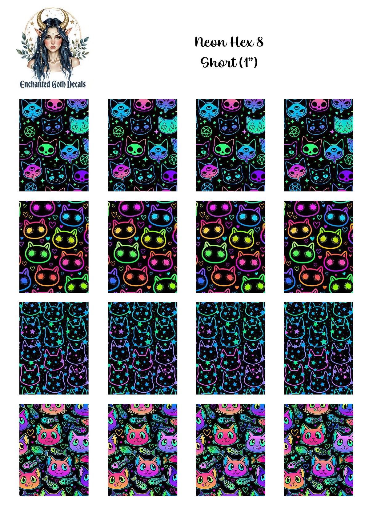 Neon Hex 8