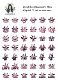 Occult Love Bunnies 5 - Clipart Mini