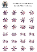 Occult Love Bunnies 8 - Clipart