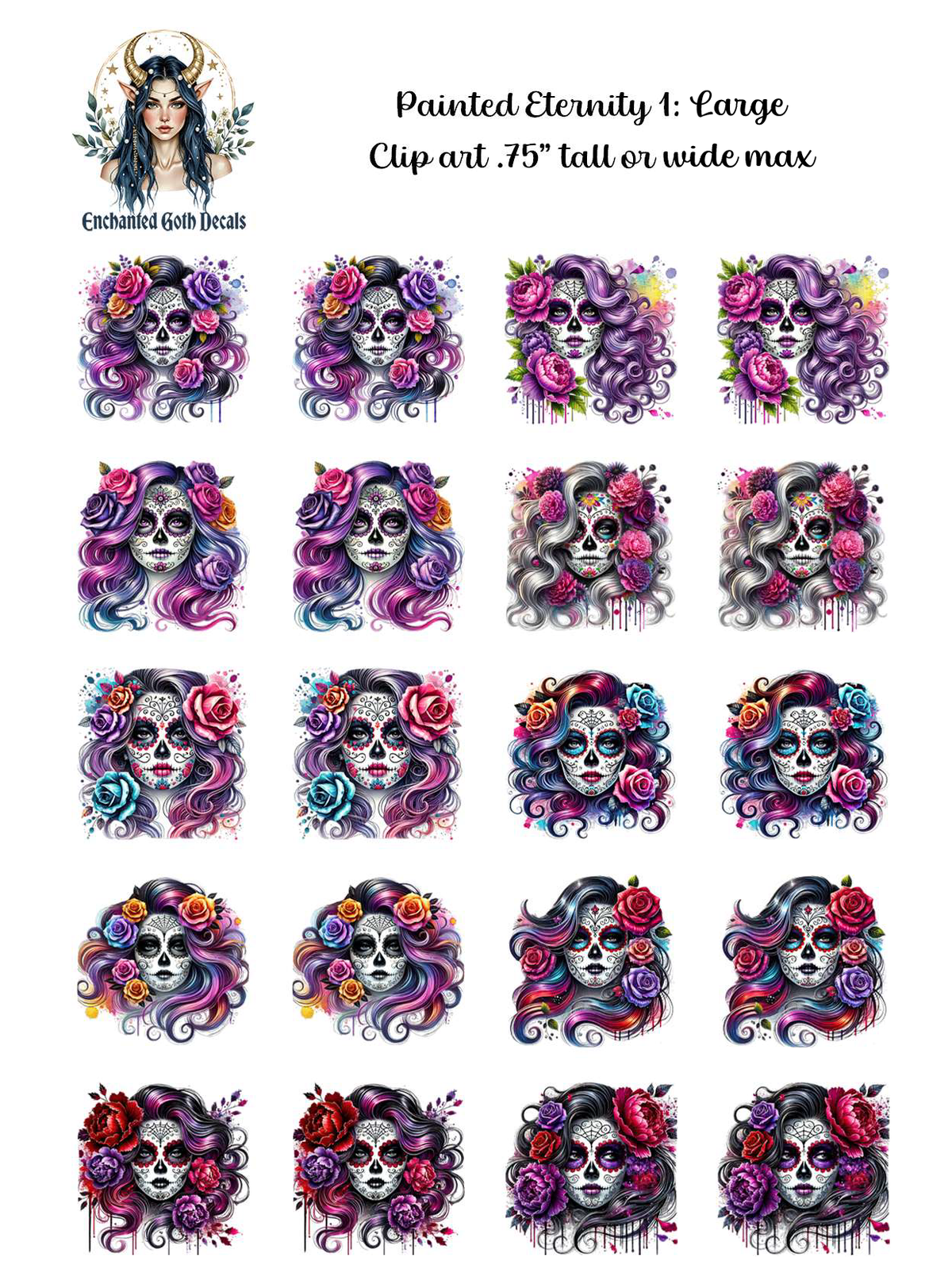 Painted Eternity 1 - Clipart