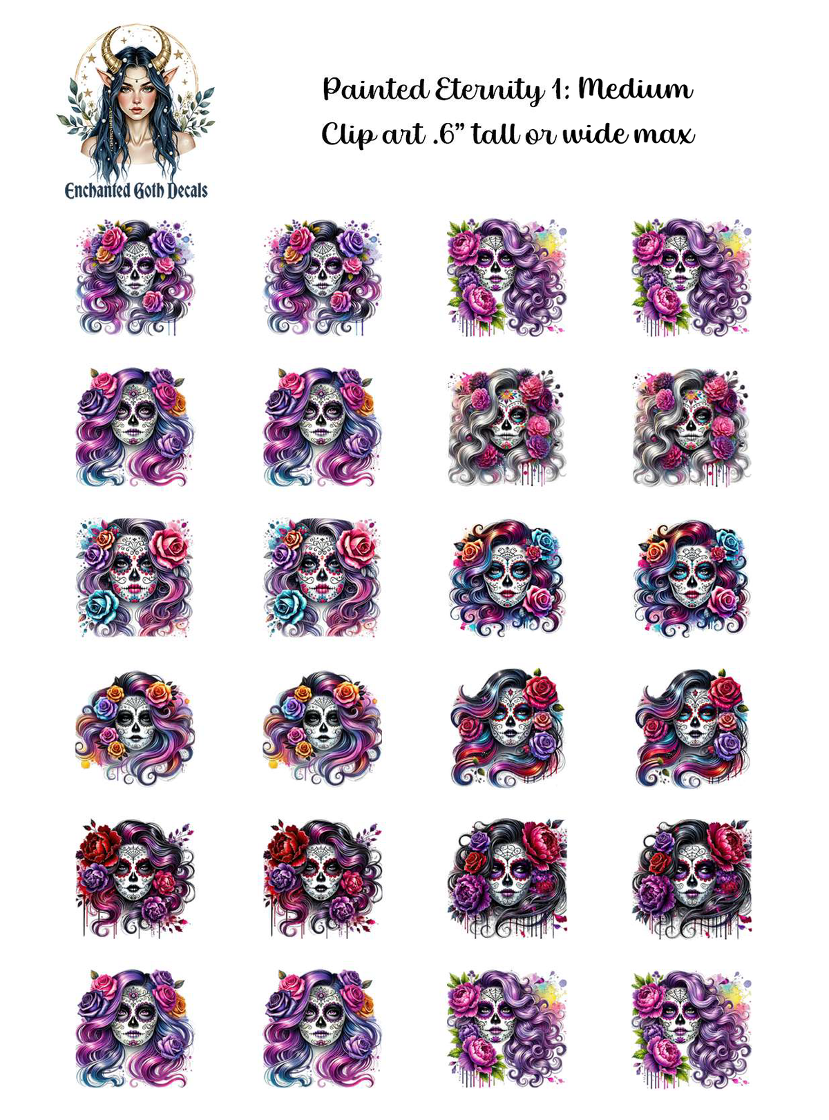 Painted Eternity 1 - Clipart