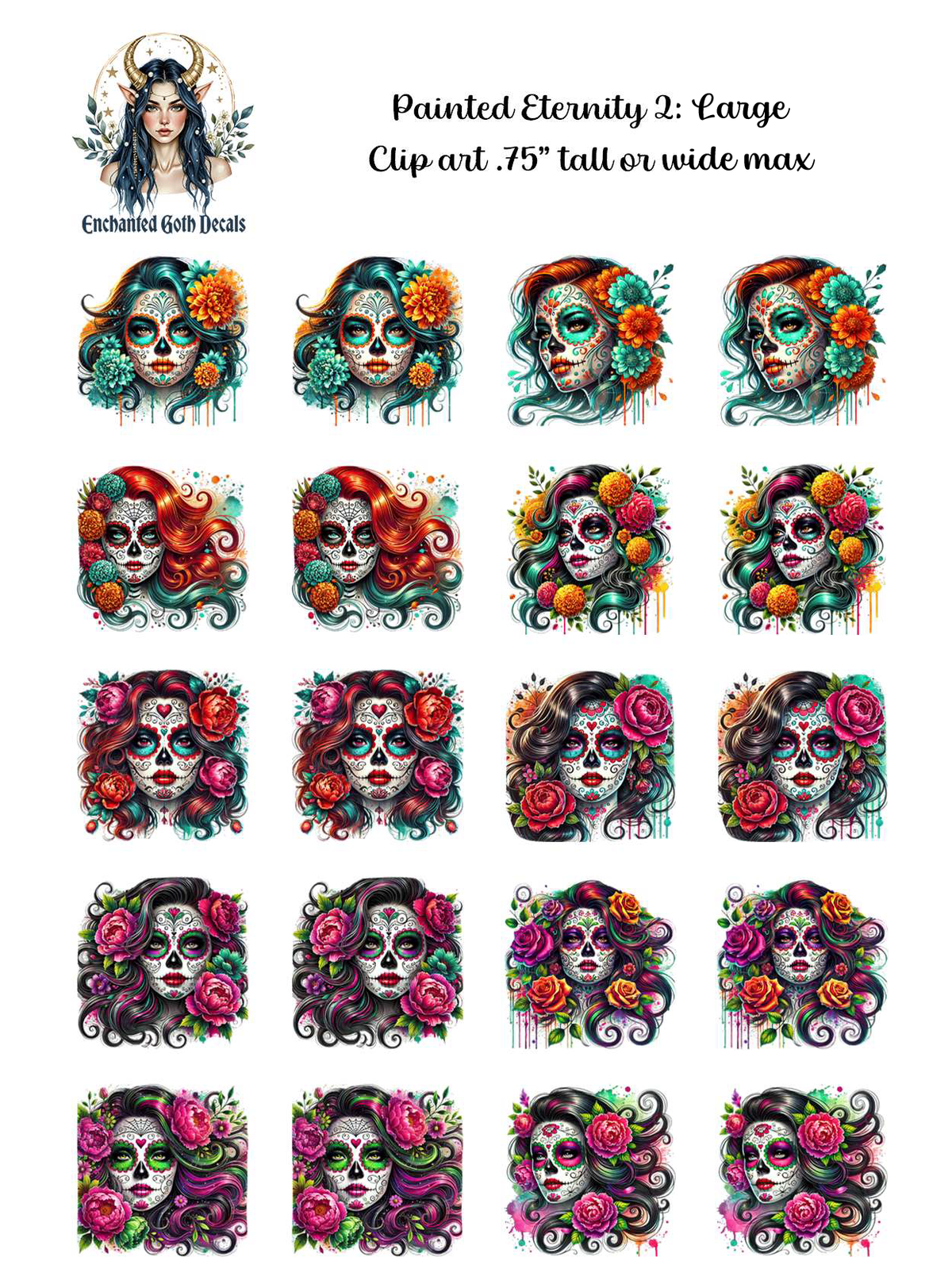 Painted Eternity 2 - Clipart