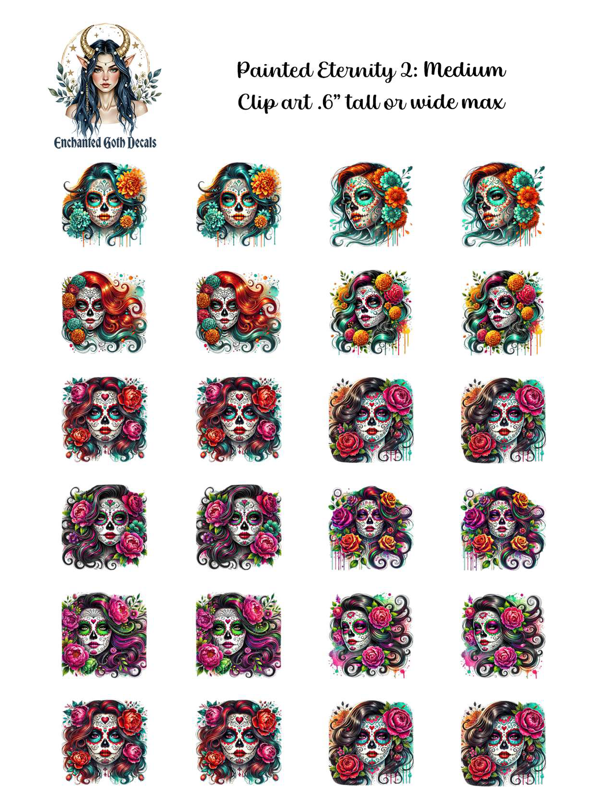Painted Eternity 2 - Clipart