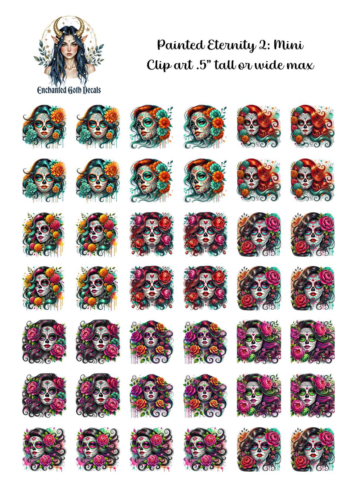 Painted Eternity 2 - Clipart Mini